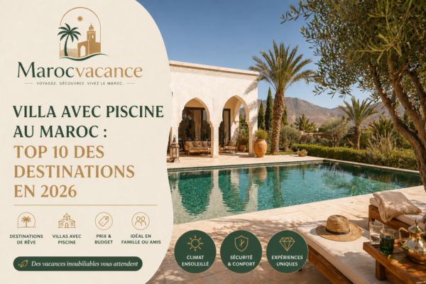 Villa avec Piscine au Maroc : Top 10 des Destinations en 2026