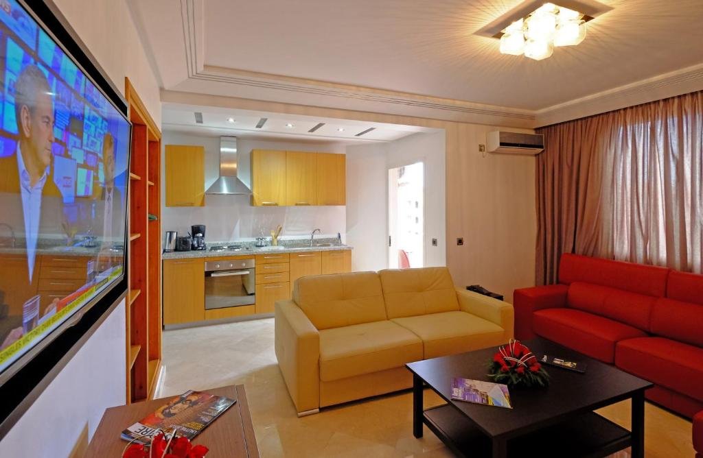 Appartement de luxe avec un lit au cœur de Gueliz