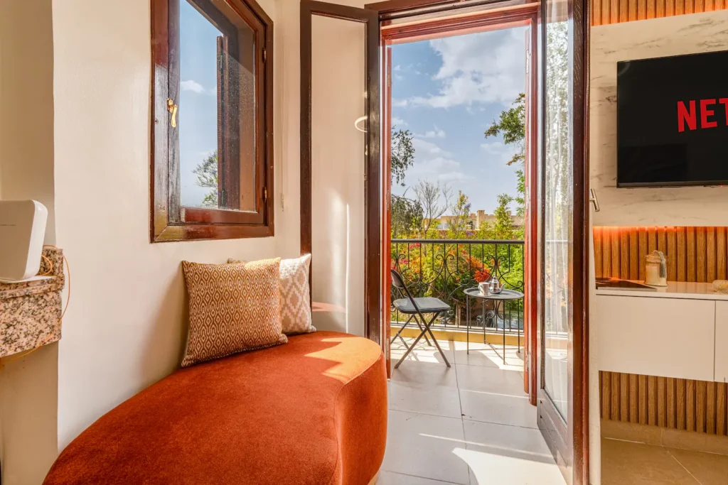 Oasis chic 2 chambres | Netflix, climatisation et balcon