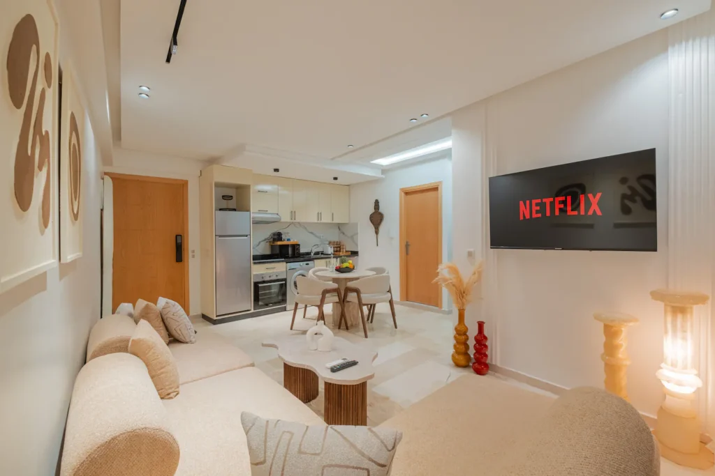 NOUVEAU Appartement confortable 2BR / Gueliz, cœur de Marrakech