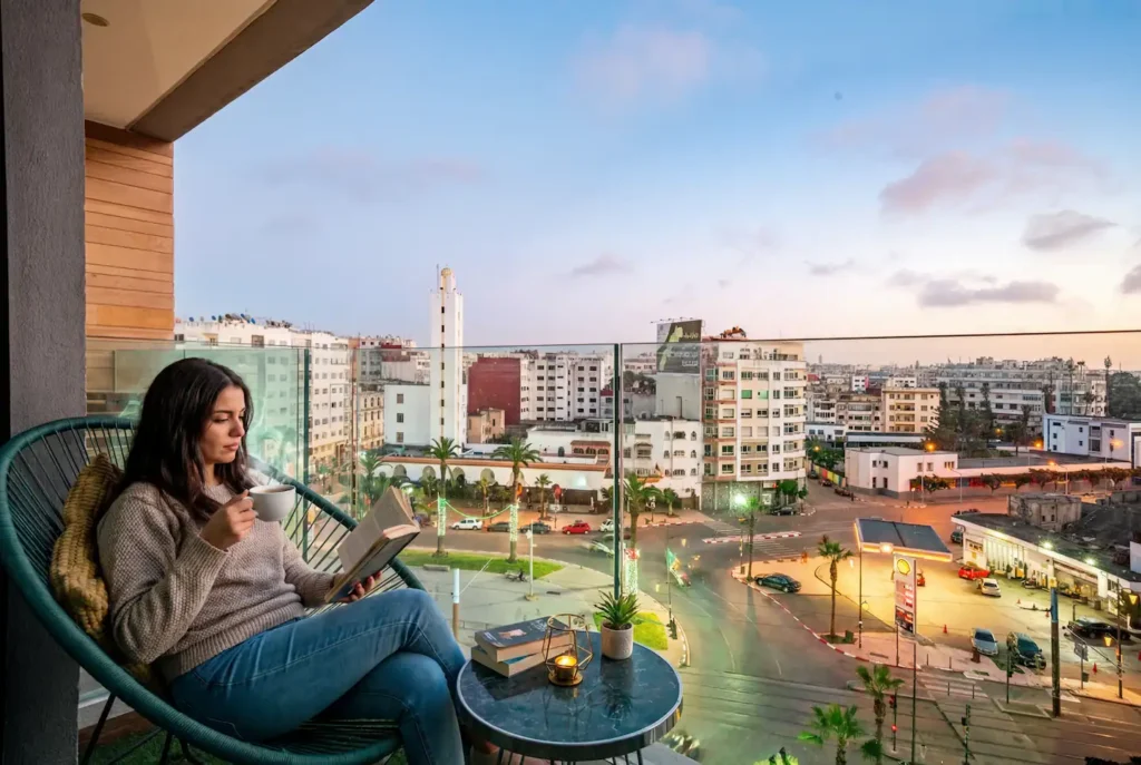 1 suite de luxe – 2 terrasses – Gare/Port/Voyageurs