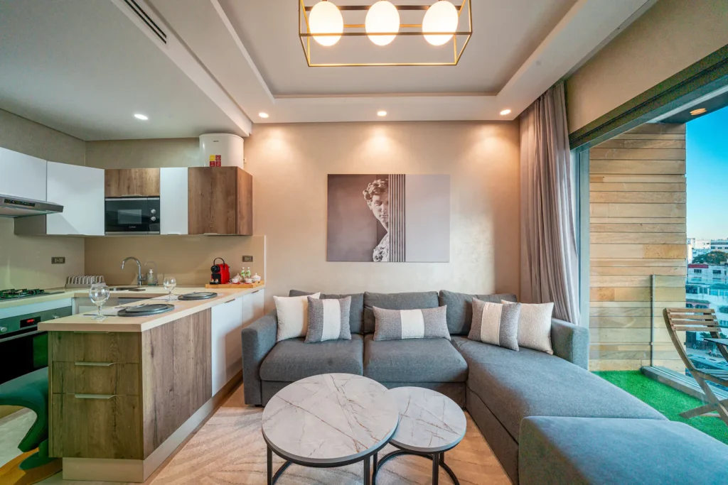 1 suite de luxe – 2 terrasses – Gare/Port/Voyageurs