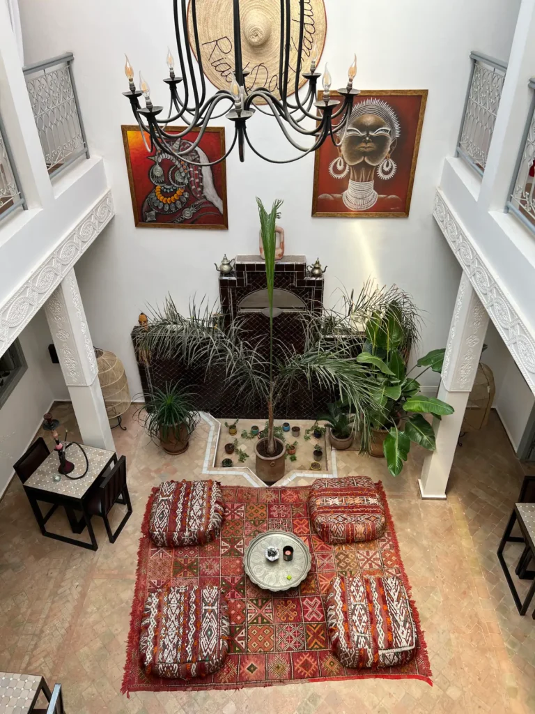 Riad Dar Chadia chambre standard au patio