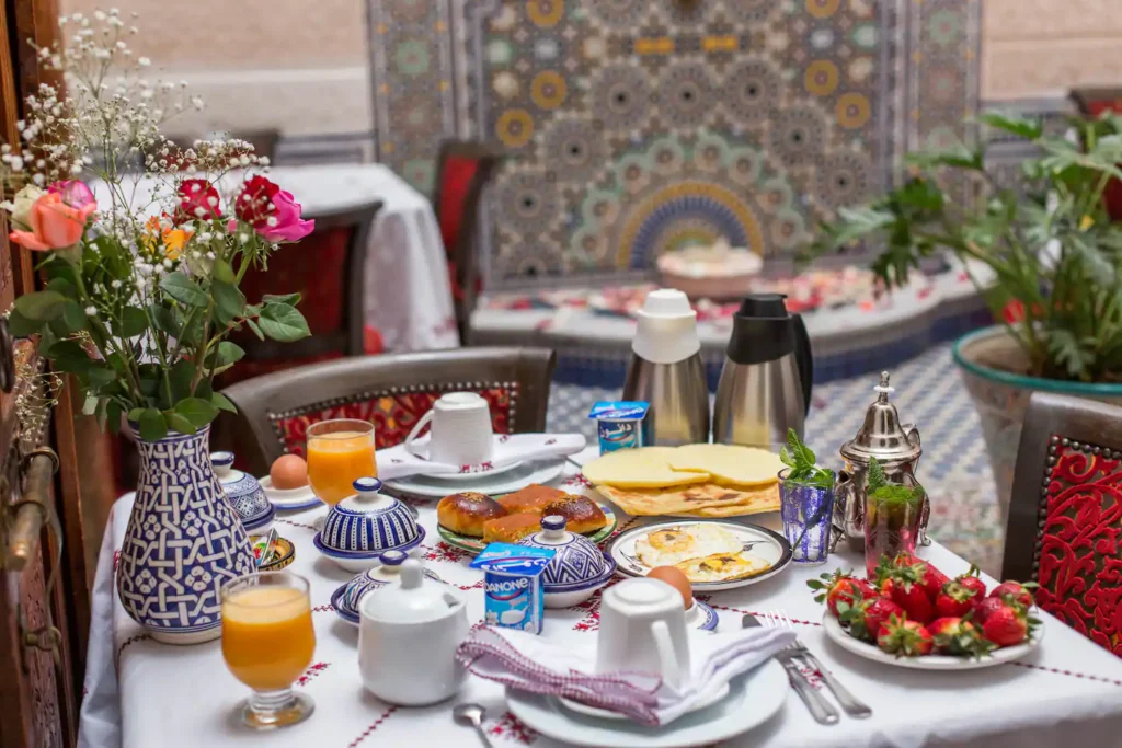Chambre au rez-de-chaussée dans un riad traditionnel