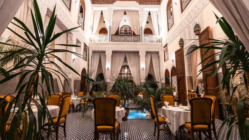 Riad Alassala Fès : au-delà et au-dessus – Chambres d’hôtes à louer à Fès, Fez-Meknès, Maroc
