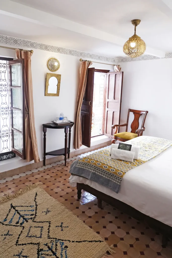 Riad Alassala Fès : au-delà et au-dessus – Chambres d’hôtes à louer à Fès, Fez-Meknès, Maroc
