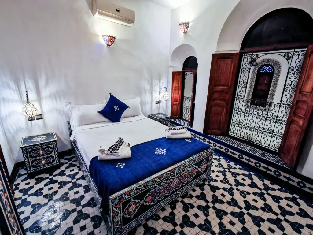 Riad Farah – votre résidence secondaire à Fès (chambre double) – Chambres d’hôtes à louer à Fès, Fez-Meknès, Maroc