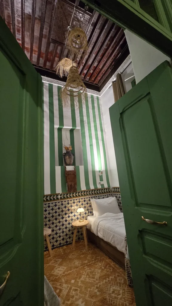 Maison verde, un hébergement relaxant à Fez Medina