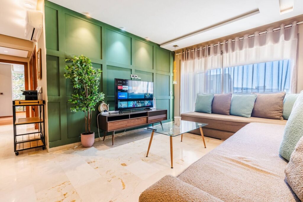 « Maison verte » prestigieuse dans le centre-ville de Fès