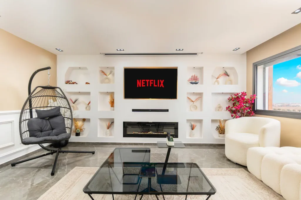 Appartement avec salle de cinéma