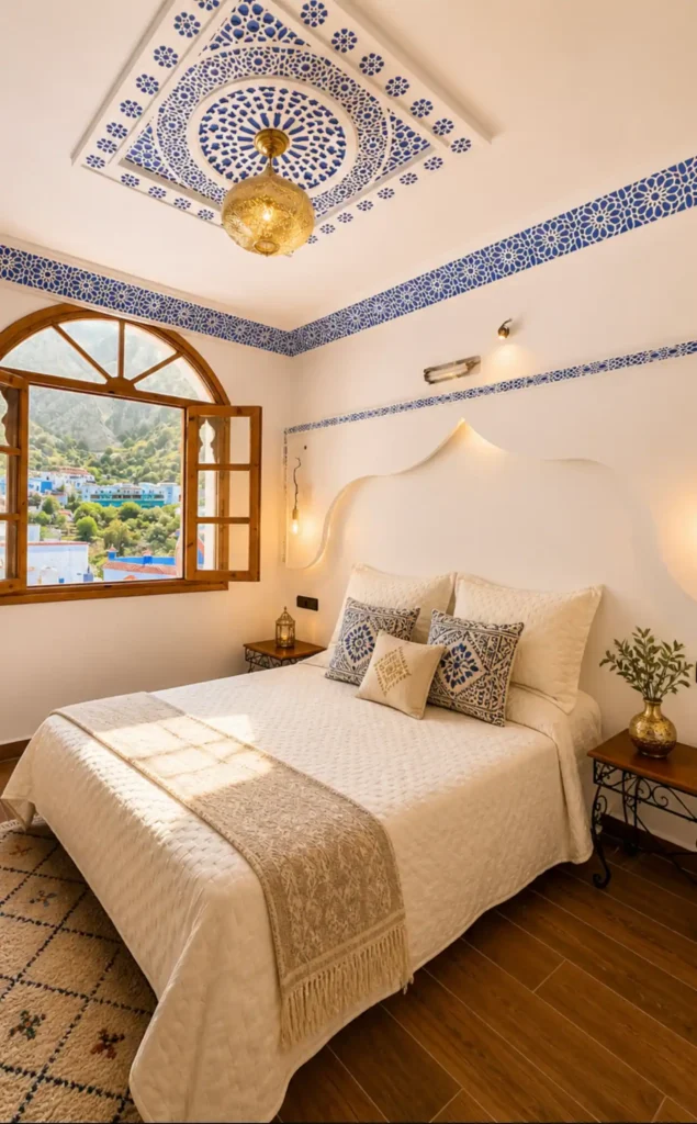 Maison bleue · Chefchaouen · 2 chambres · 3 lits · 1 salle de bain privée