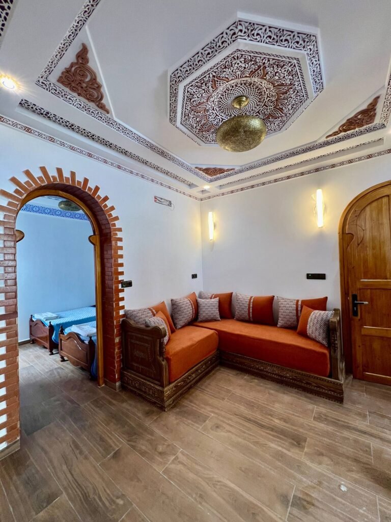 Maison bleue · Chefchaouen · 2 chambres · 3 lits · 1 salle de bain privée