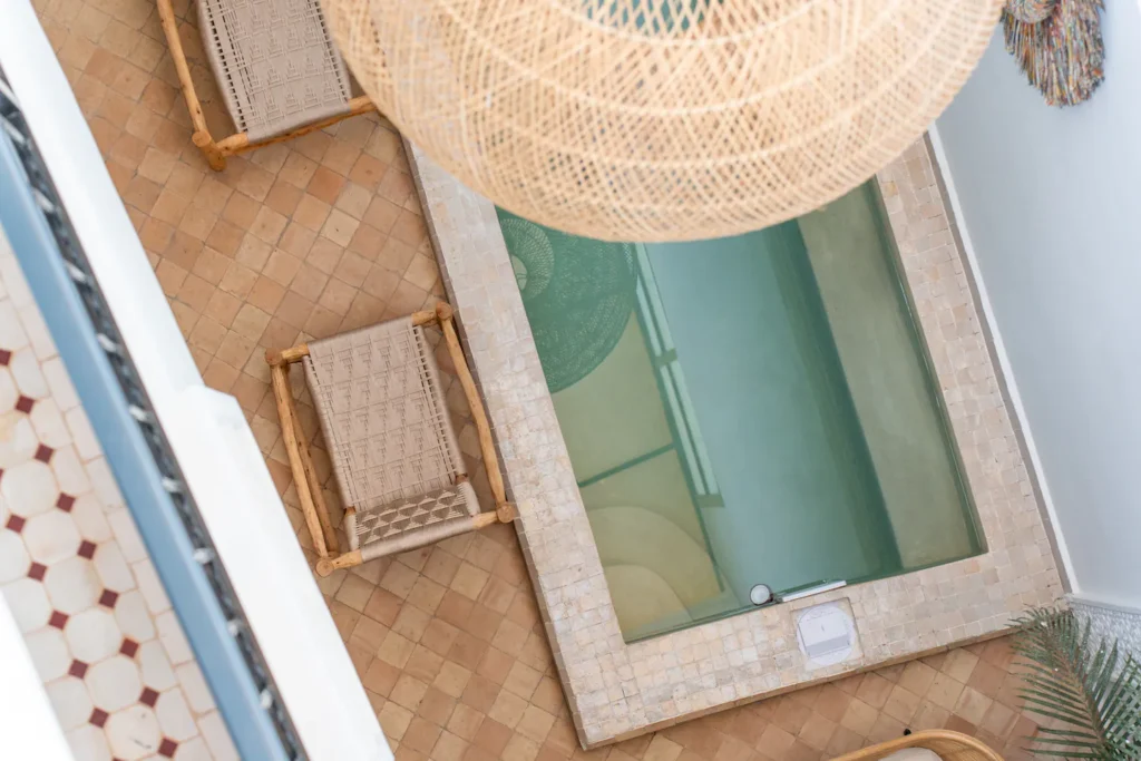 Riad Kasbah Secrète avec piscine intérieure. – Riads à louer à Marrakech