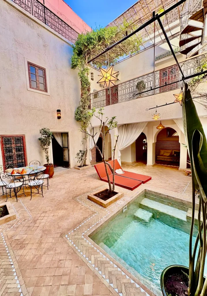 Riad Privé avec Piscine & Rooftop – Médina – Riads à louer à Marrakech