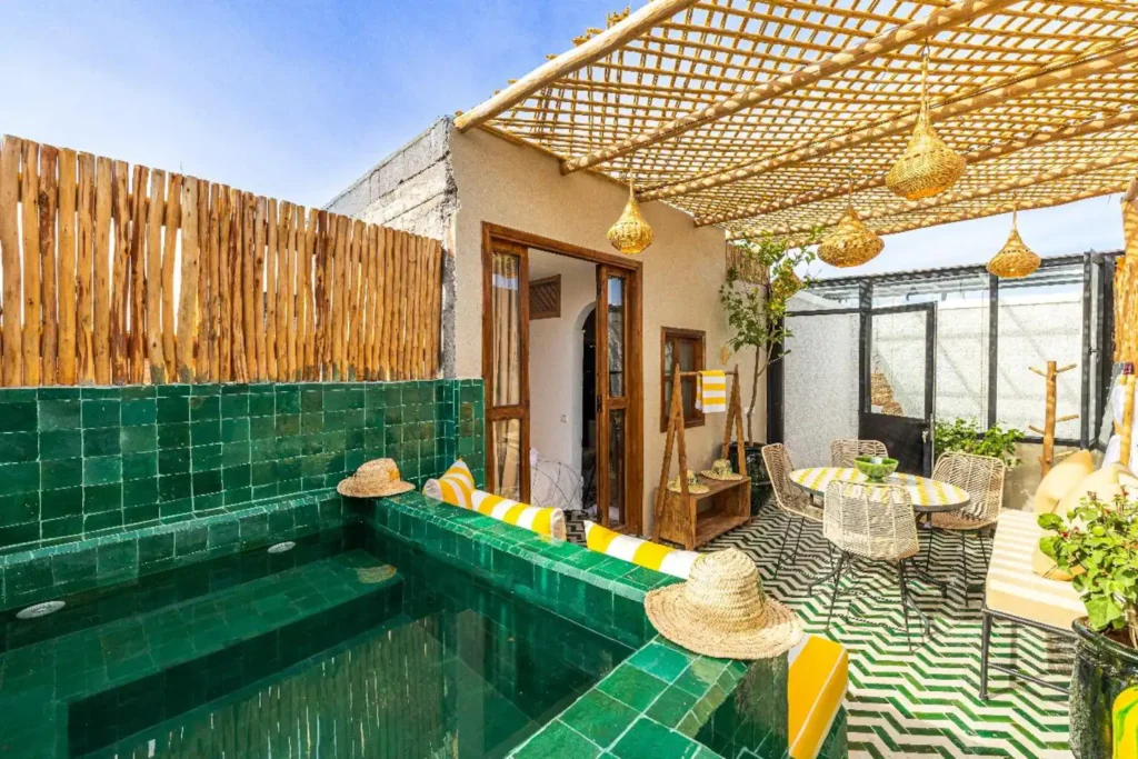 Kasbah Djellaba•piscine•petit déjeuner•centre-ville