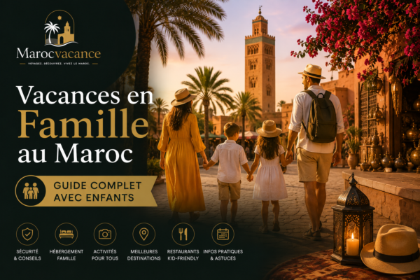 Vacances en Famille au Maroc : Guide Complet Avec Enfants | Sécurité, Hébergement, Activités